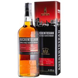 Виски Auchentoshan Blood Oak Single Malt Scotch Whisky 46% 1 л, в подарочной упаковке