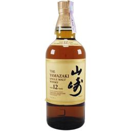 Віскі The Yamazaki 12yo Single Malt Whisky, 43%, 0,7 л (572302)