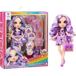 Лялька Rainbow High Classic Violet Willow з аксесуарами та слаймом 28 см (120223)
