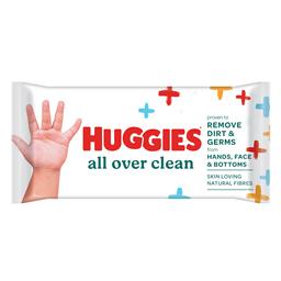 Вологі серветки Huggies All Over Clean, 56 шт.