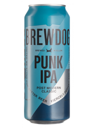 Пиво BrewDog Punk IPA, светлое, 5,6%, ж/б, 0,5 л