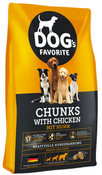 Сухой корм для собак Happy Dog Dog's Favorite Chunks Chicken, с курицей, 15 кг (60946)