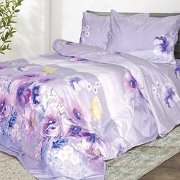 Комплект постельного белья Ярослав Сатин элегант se240 евро макси фиолетовый (48212)