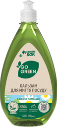 Засіб для миття посуду Бок Go Green, з олією Ромашки, 500 мл