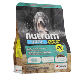 Сухий корм для собак Nutram - I20 Ideal SS Холистик, з чутливим травленням та шкірою, з ягнятком та коричневим рисом, 340 г (I20_(340g)