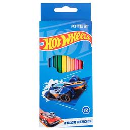 Цветные карандаши Kite Hot Wheels 12 шт. (HW23-051)