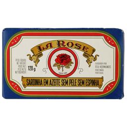 Сардины La Rose в оливковом маслом без косточек и кожи 120 г (921063)