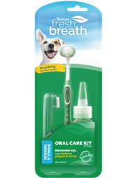 Набір для догляду за ротовою порожниною для собак малих порід TropiClean Fresh Breath, 59 мл (1282)