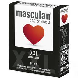 Презервативи Masculan XXL Тип 5 збільшеного розміру 3 шт.