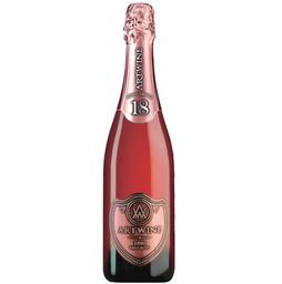 Вино игристое Artwine, розовое, полусухое, 10-13,5%, 0,75 л (834424)