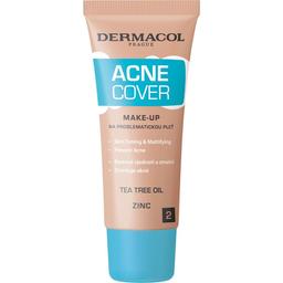 Тональная основа Dermacol Acne Cover Make-up для проблемной кожи, № 2, 30 мл