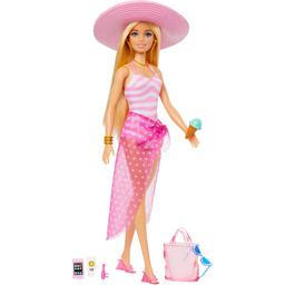 Лялька Barbie Пляжна прогулянка, 30 см (HPL73)
