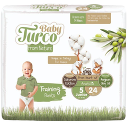 Подгузники-трусики Baby Turco 5 (12-25 кг), 24 шт. (8682241200696)