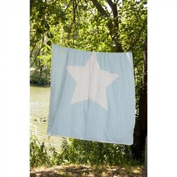 Плед-накидка Barine North Star Throw Blue, 170х130 см, голубой (2000022076906)