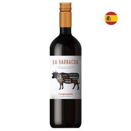 Вино La Barbacoa Tempranillo, красное, сухое, 13%, 0,75 л (873685)
