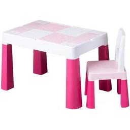 Набор мебели Tega Multifun, стол и стул, розовый (MF-001-123)