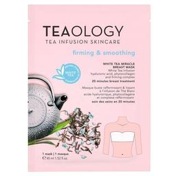 Маска для зоны декольте Teaology White tea Укрепляющая и разглаживающая, 45 мл