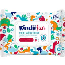 Вологий туалетний папір Kindii Fun 60 шт.