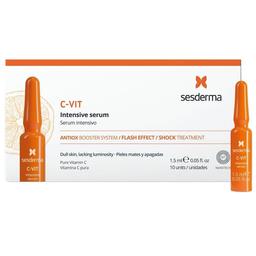 Інтенсивна сироватка Sesderma C-Vit Intensive Serum Flash Effect для тьмяної шкіри, 10 шт.