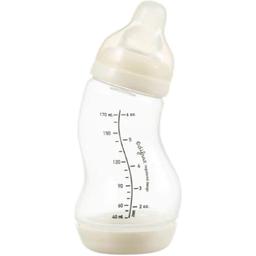 Антиколікова пляшечка для годування Difrax S-bottle Natural Popcorn із силіконовою соскою 170 мл (705 Popcorn)