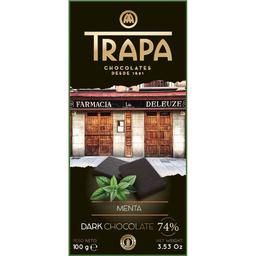 Шоколад Trapa Choco Dark 74% Мятный 100 г