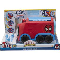 Машинка Spidey Deluxe Feature Vehicle Web Spinning Hauler Павутинний тягач (SNF0081)