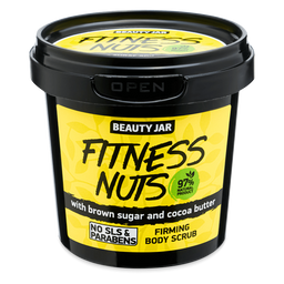 Зміцнюючий скраб для тіла Beauty Jar Fitness Nuts 200 г