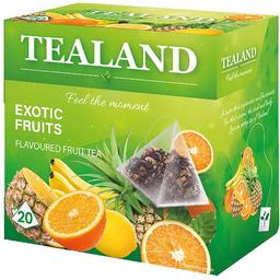 Чай фруктовый Tealand Exotic Fruits, экзотические ягоды, в пирамидках, 40 г