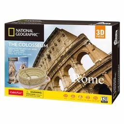 Пазл 3D CubicFun National Geographic Колизей, 131 элемент (DS0976h)