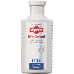 Віталізуючий тонік Alpecin Medicinal Fresh, для жирної шкіри голови та волосся, 200 мл