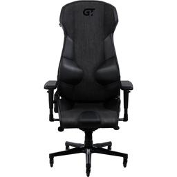 Геймерское кресло GT Racer черное с темно-серым (X-8007 Dark Gray/Black)