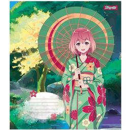 Набір зошитів 1 Вересня Sakura girls, в лінію, 18 аркушів, 25 шт. (766597)