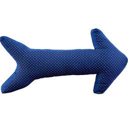 Декоративна подушка Sarah Anderson Arrow 3D, 53х26 см, синя (svt-2000022315821)