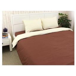 Комплект постельного белья Руно Latte, двуспальный, микрофайбер, коричневый (655.52Latte_1)