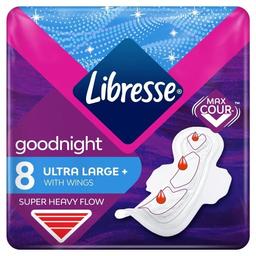 Гігієнічні прокладки Libresse Ultra Goodnight Large нічні, 8 шт.