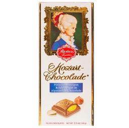 Шоколад молочний Reber Mozart, з марципановою начинкою, 100 г (473065)