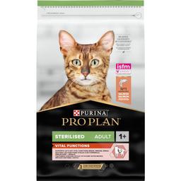 Сухой корм для стерилизованных кошек Purina Pro Plan Sterilised Adult 1+ Vital Functions, с лососем, 10 кг (12434318)