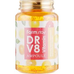 Сироватка для обличчя FarmStay DR.V8 Vitamin Ampoule, з вітамінами, 250 мл