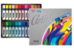 Карандаши пастельные Colorino Рremium Artist, сухие, 24 цвета, 24 шт. (65245PTR)