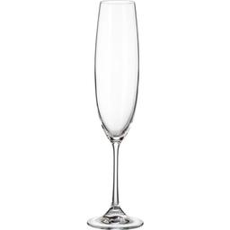 Набор бокалов для игристого вина Crystalite Bohemia Milvus, 250 мл, 6 шт. (1SD22/00000/250)