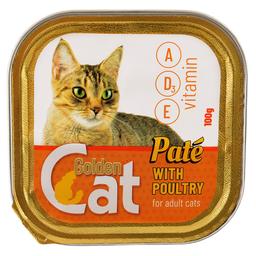 Паштет для кошек Golden Cat со вкусом курицы 100 г