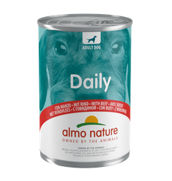 Вологий корм для собак Almo Nature Daily Menu Dog, яловичина, 400 г (170)