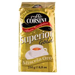 Кава мелена Corsini Superior Gold смажена натуральна, 250 г (591312)