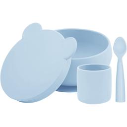 Набір для годування MinikOiOi BLW Set I Mineral Blue, силіконовий (101070056)