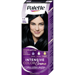 Краска для волос Palette ICC 1-1 Сине-черный 110 мл (2031468)