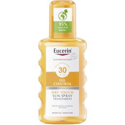 Солнцезащитный спрей для тела Eucerin SPF30, 200 мл