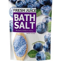 Соль для ванн Fresh Juice Blueberry & Black Cherry 500 г