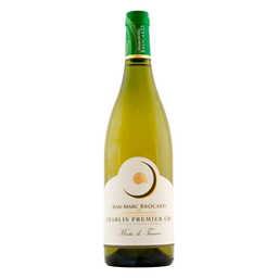 Вино Brocard Jean-Marc Chablis 1er Cru Montee de Tonnerre, белое, сухое, 13,5%, 0,75 л