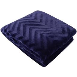 Плед Soho Zigzag, 200х150 см, темно-синий (1214К)