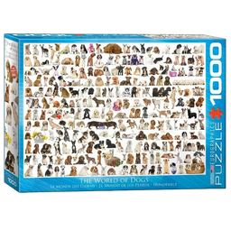 Пазл Eurographics Світ собак, 1000 елементів (6000-0581)